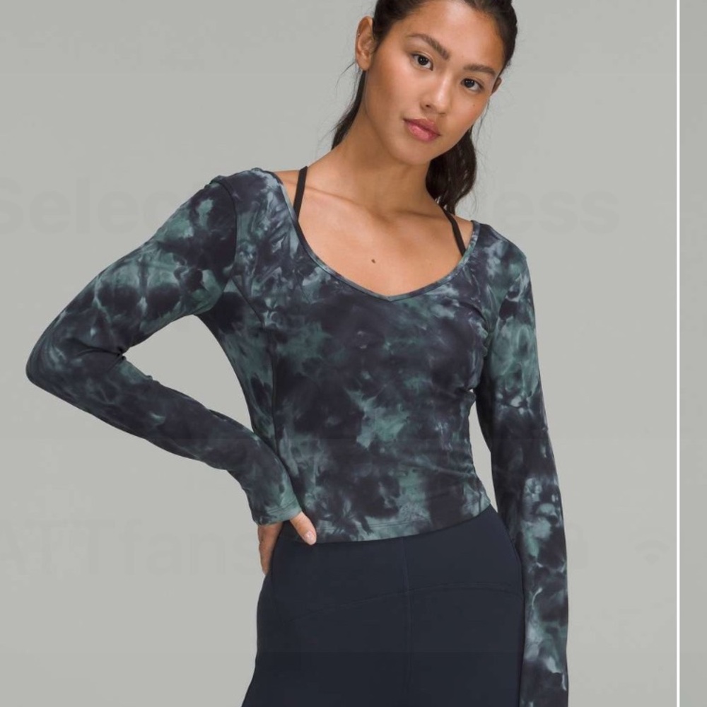 LULULEMON 🩵🩶 Align Long Sleeve Shirt - Size 4